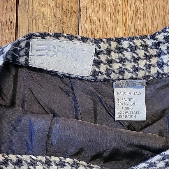 Vintage Esprit Wool Skirt - Picture 4 of 5